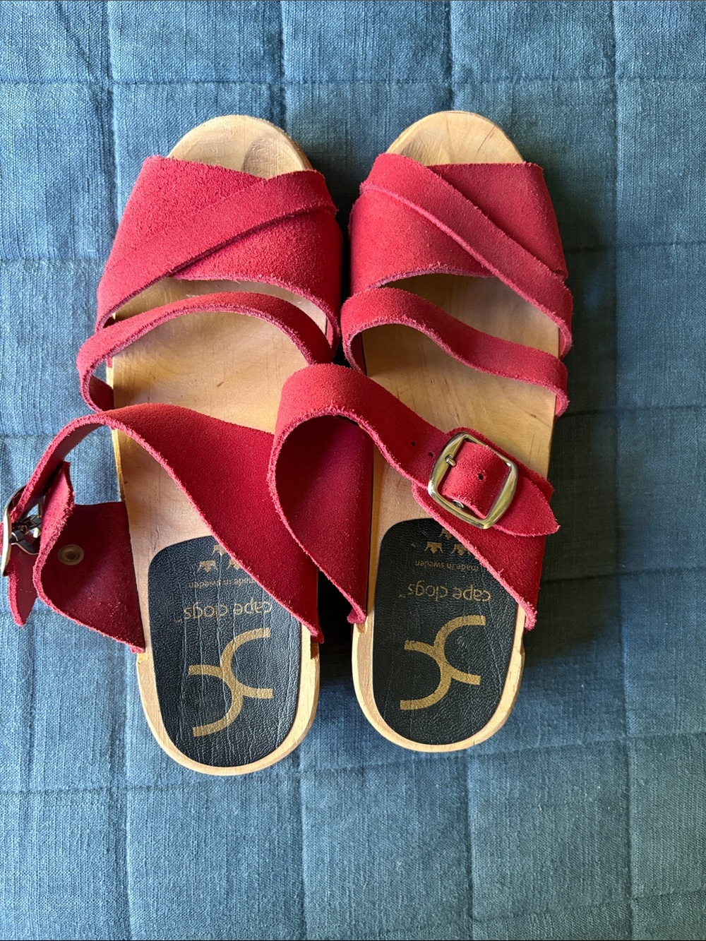 Cape Clogs Swedish Red Clogs
